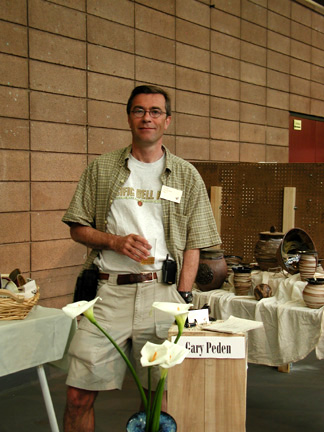 Gary At Hall of flowers show 2003